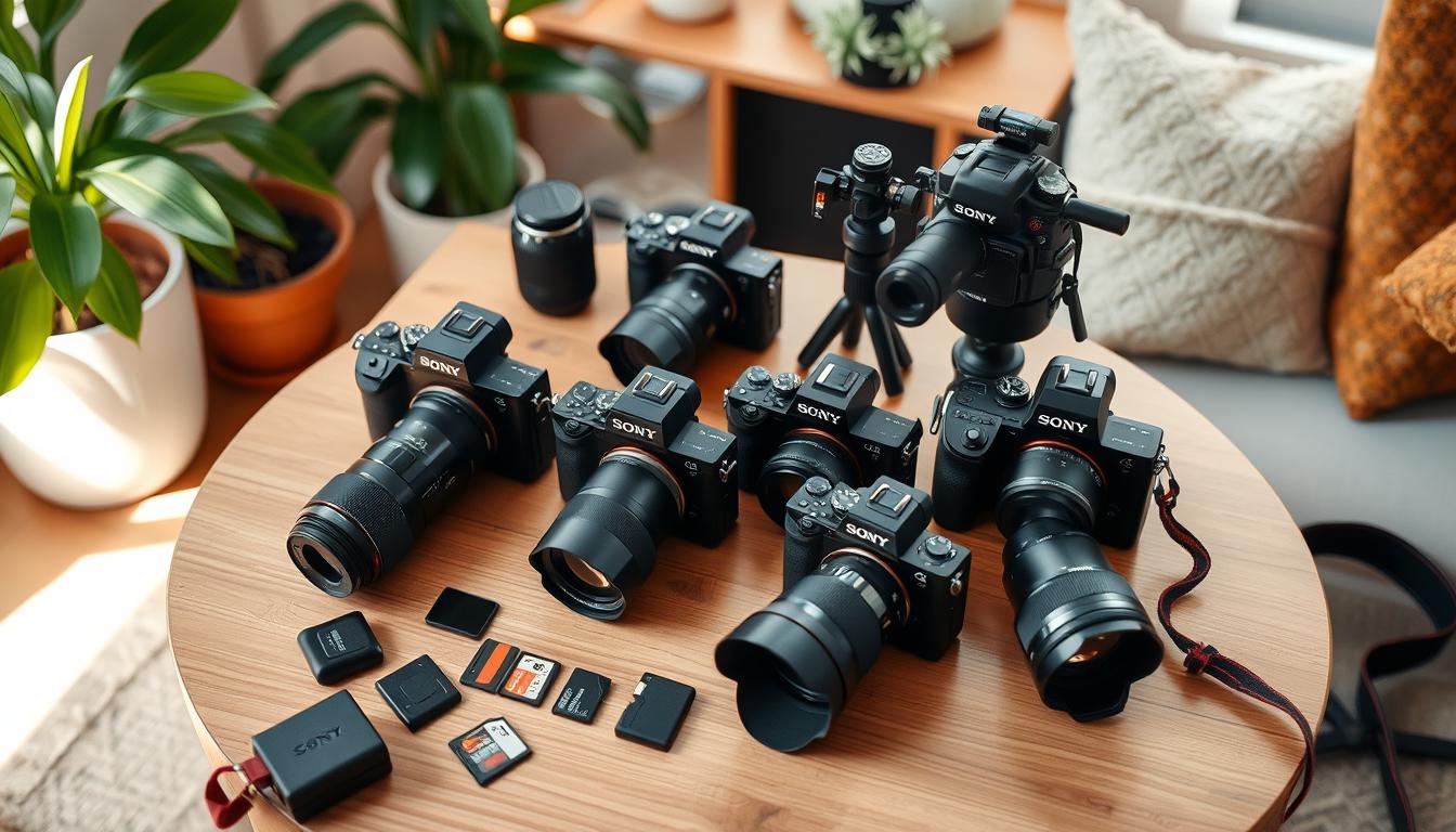 guia câmeras sony para iniciantes