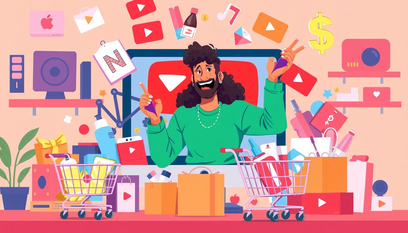 youtube shopping